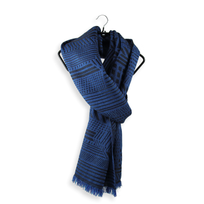 for Men Blue Barts Scarf in Dark Blue Mens Accessories Scarves and mufflers 