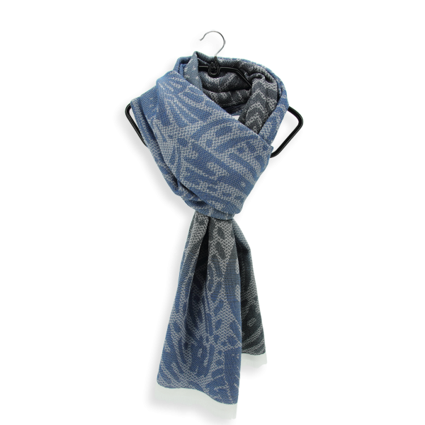 Butterfly-blue-silk-cotton-women’s-scarf