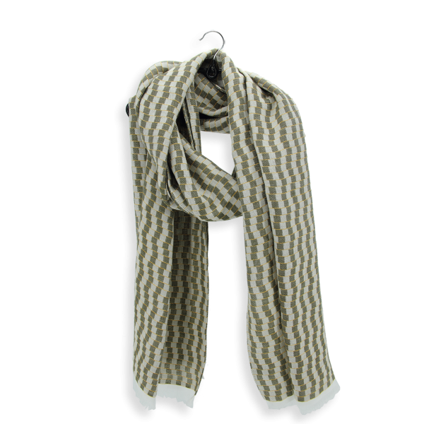 Desert-khaki-rayon-cotton-men’s-scarf