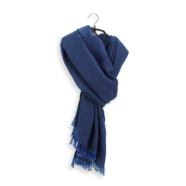 Marine-silk-cashmere-men’s-scarf-Thales