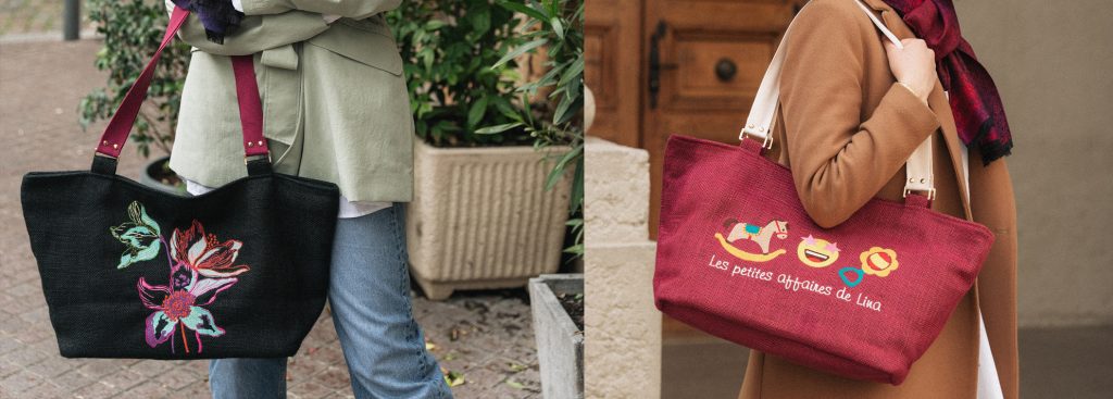 Embroidered design ideas for bags