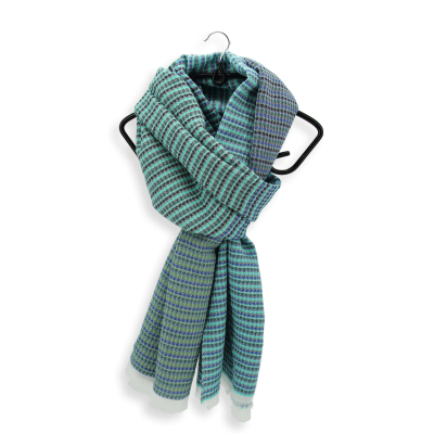 CHECHE - TURQUOISE and MARINE, COTTON MODAL SACRF