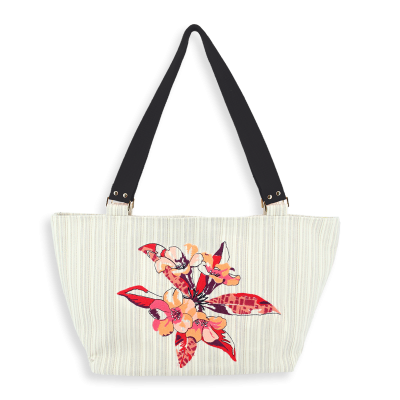 EMBROIDERED TOTE BAG - ARTIFICE GOLD