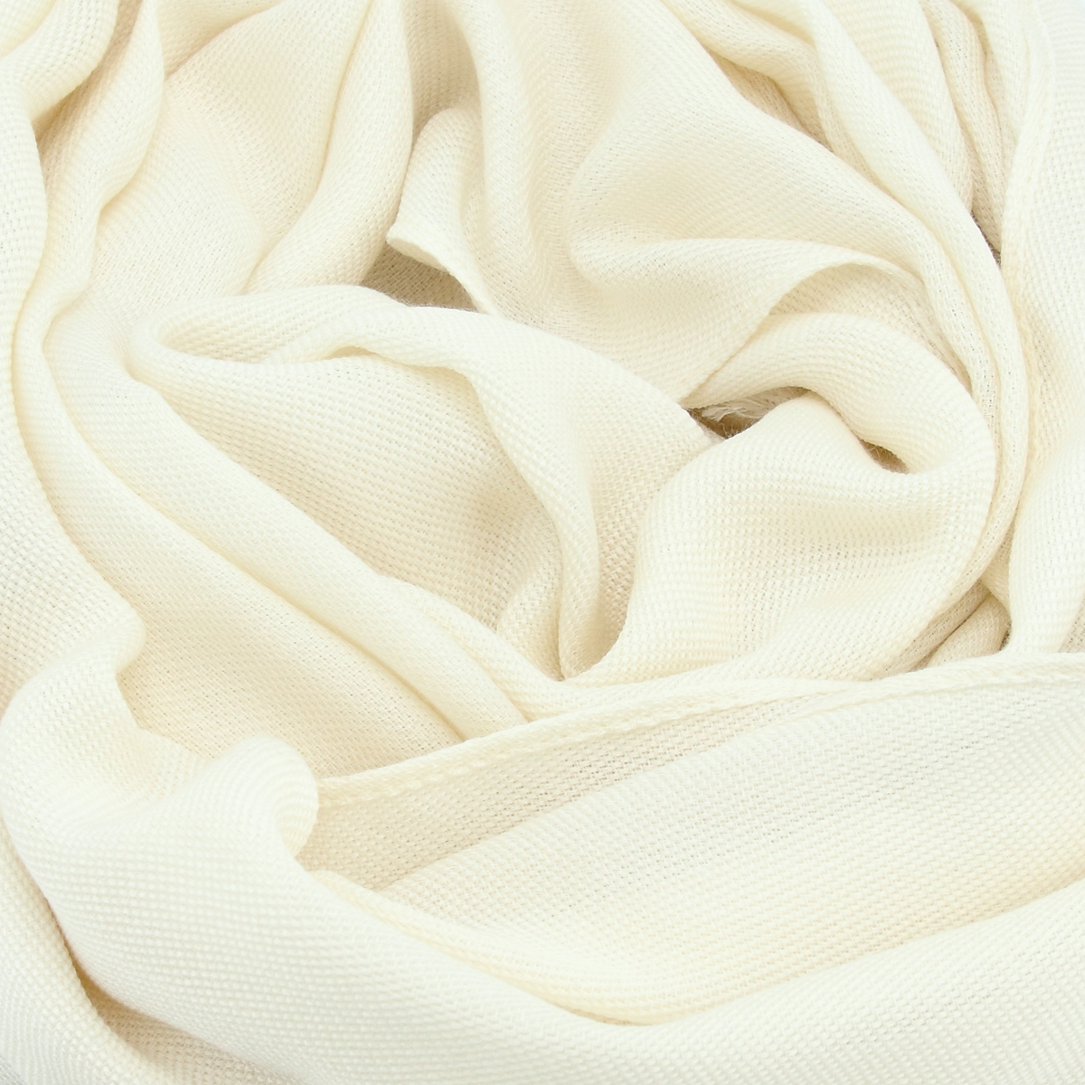 【完売商品】NEAU Calme Stole(off white) Off-white unisex stole made of Cashmere-Wool-Silk | Unmatched feel