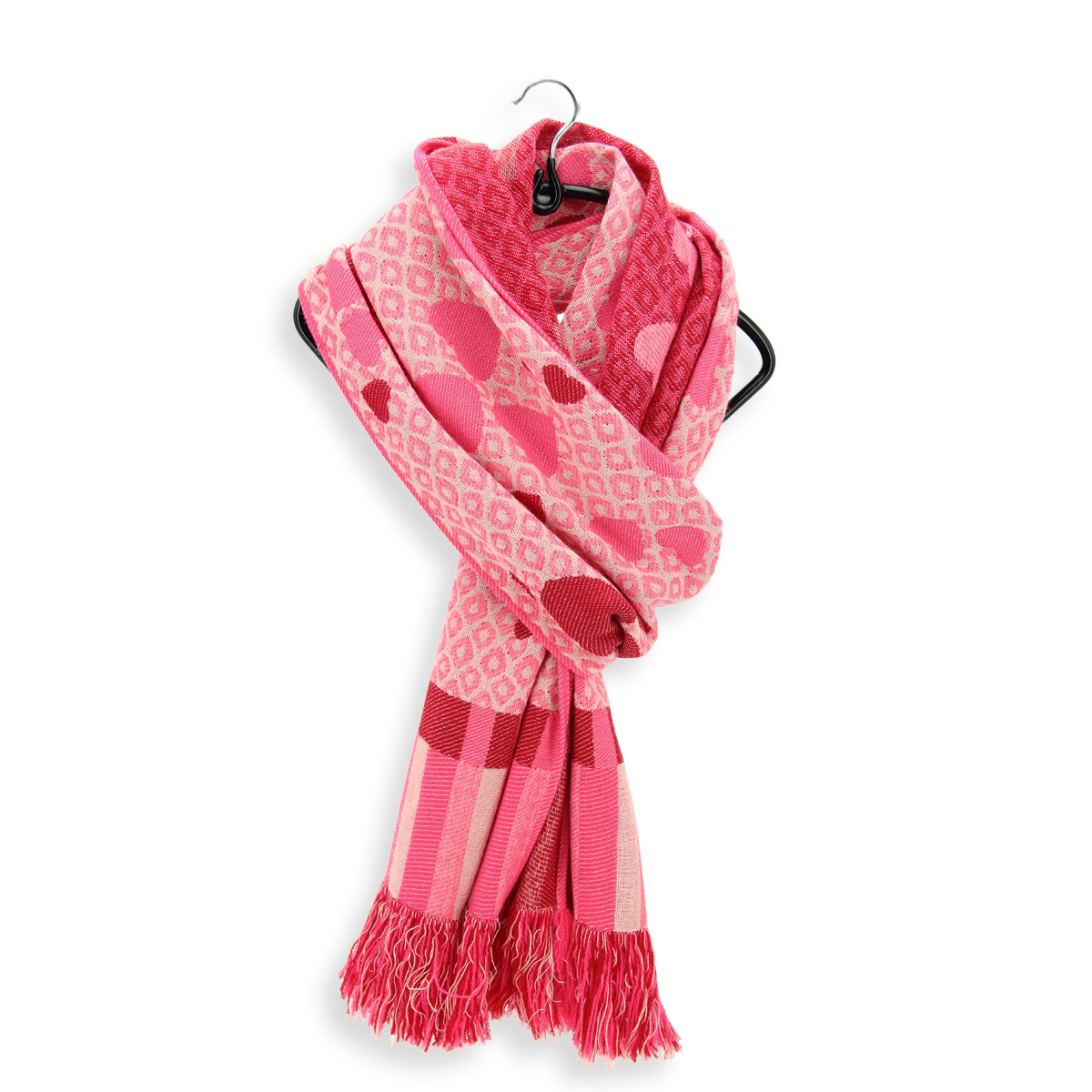 Soft, fluffy scarf for children between 4-12 years old. Does not itch.
