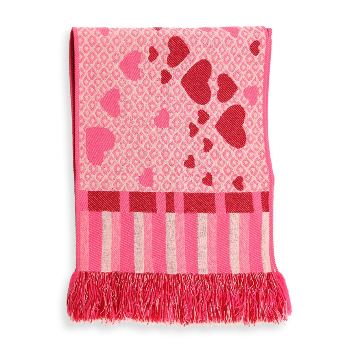 Soft, fluffy scarf for children between 4-12 years old. Does not itch.