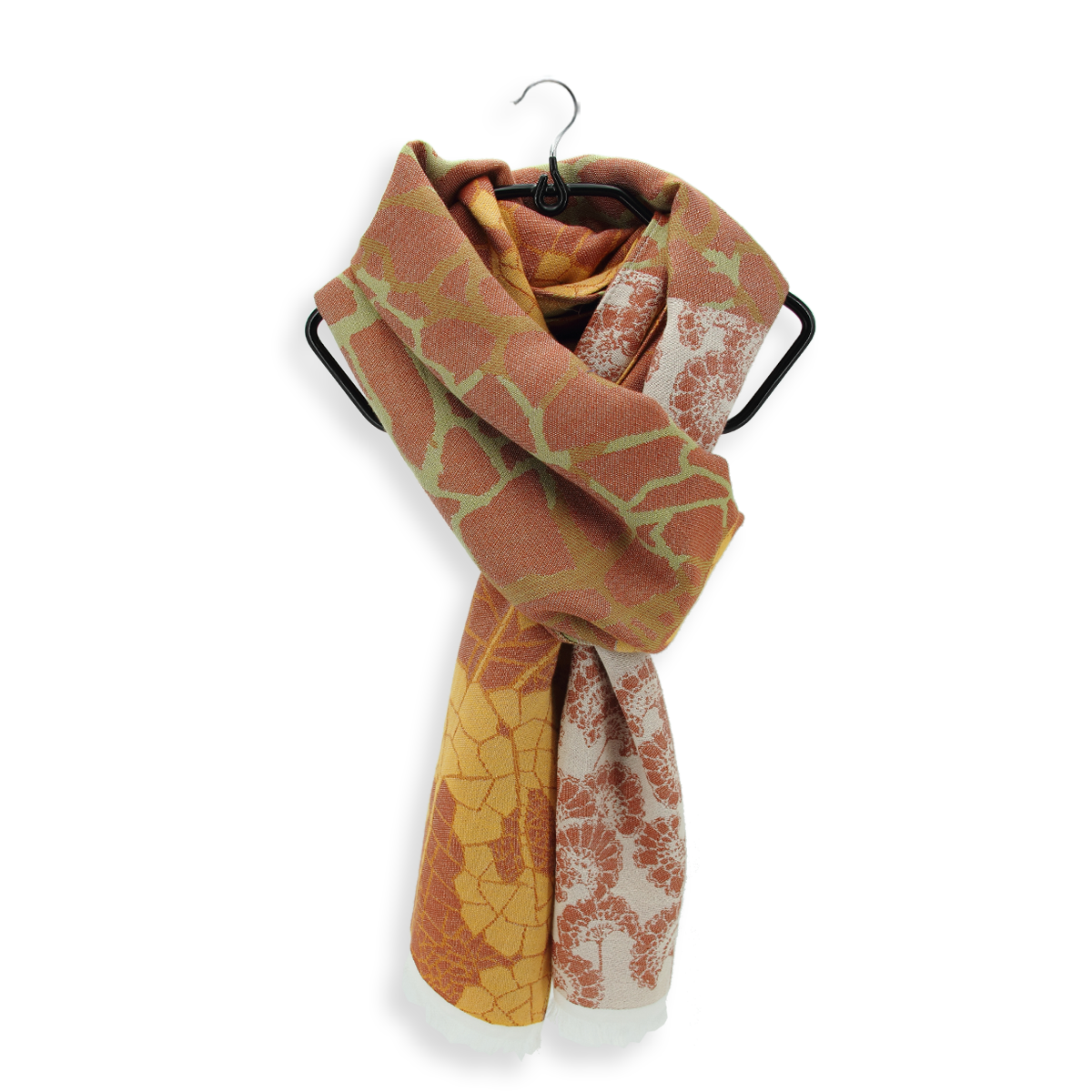 Very soft yellow hued cotton women?s scarf | Exceptional